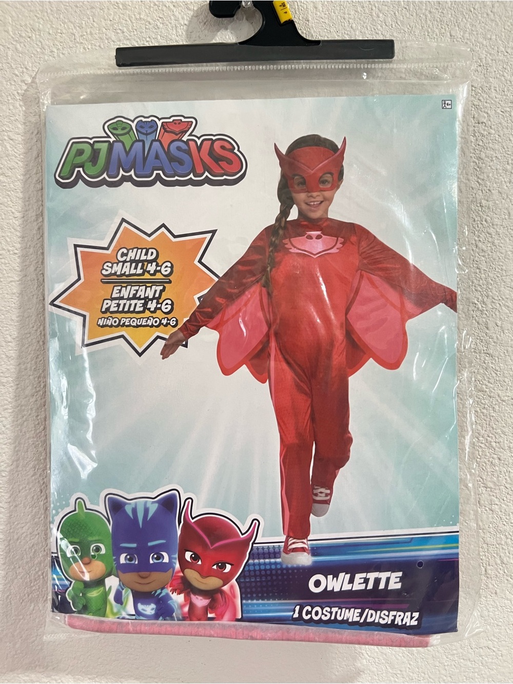 Hasbro Owlette Kids Red Costume with Red Mask